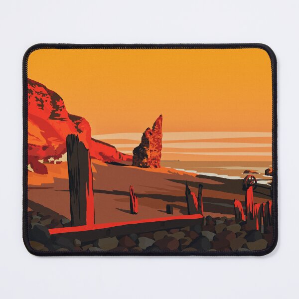 Item preview, Chemical Beach, Seaham (Dusk) designed and sold by Richard O'Neill Art.