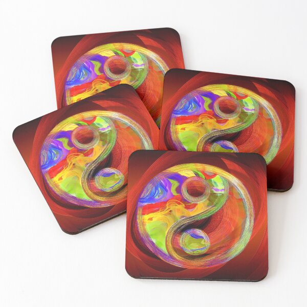 Item preview, Yin Yang Colorful Serenity designed and sold by sheSzen.