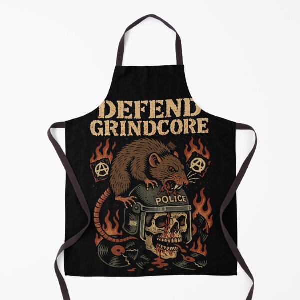 Artikelvorschau, DEFEND GRINDCORE „Feral Rat Anarchy“ entworfen und verkauft von Brutal-Apparel.