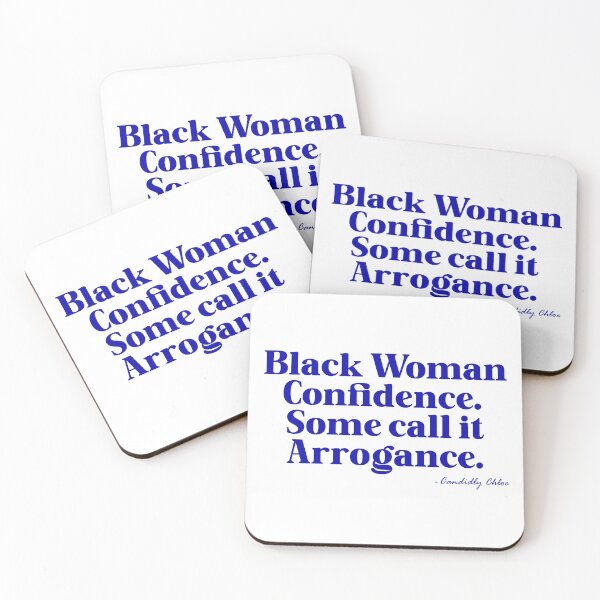 Item preview, Black Woman Confidence (In Blue) designed and sold by @Candidly_Chloe.