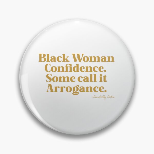 Item preview, Black Woman Confidence (In Gold) designed and sold by @Candidly_Chloe.