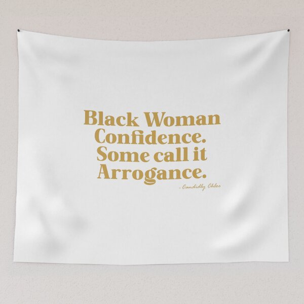 Item preview, Black Woman Confidence (In Gold) designed and sold by @Candidly_Chloe.