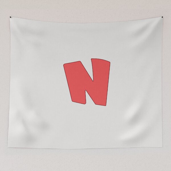 Item preview, letter n red designed and sold by ZiphGames.
