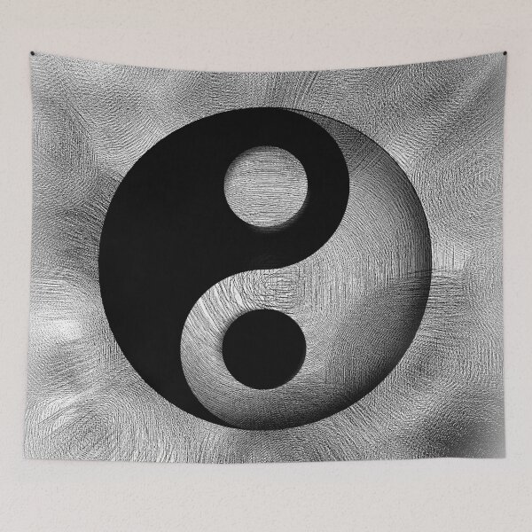 Item preview, Yin-Yang Black a. White designed and sold by sheSzen.