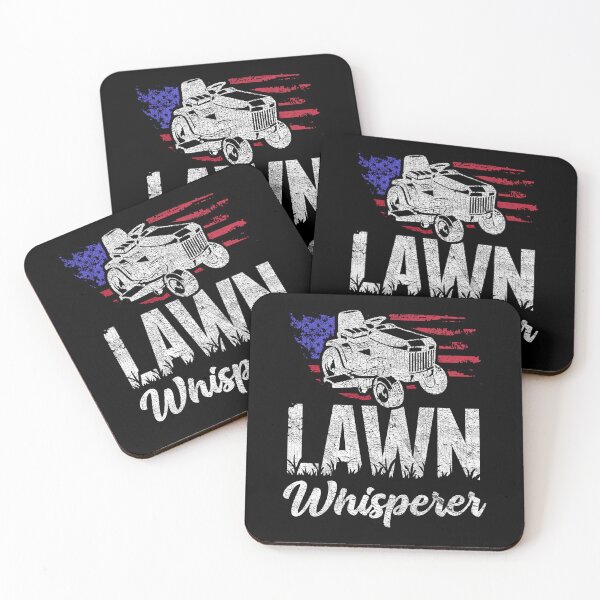 Item preview, Funny Lawn Mower Dad Lawn Mowing Whisperer Grass Cutting designed and sold by LazyLoungeCo.