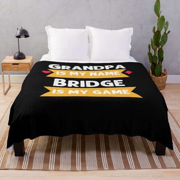 Item preview, Funny Grandpa is my name Bridge is my game Bridge humor designed and sold by snowry.