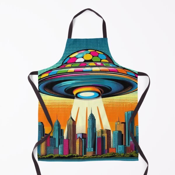 Item preview, pop art style ufo designed and sold by Dogandesighn.