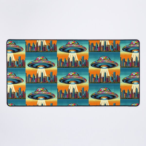 Item preview, pop art style ufo designed and sold by Dogandesighn.