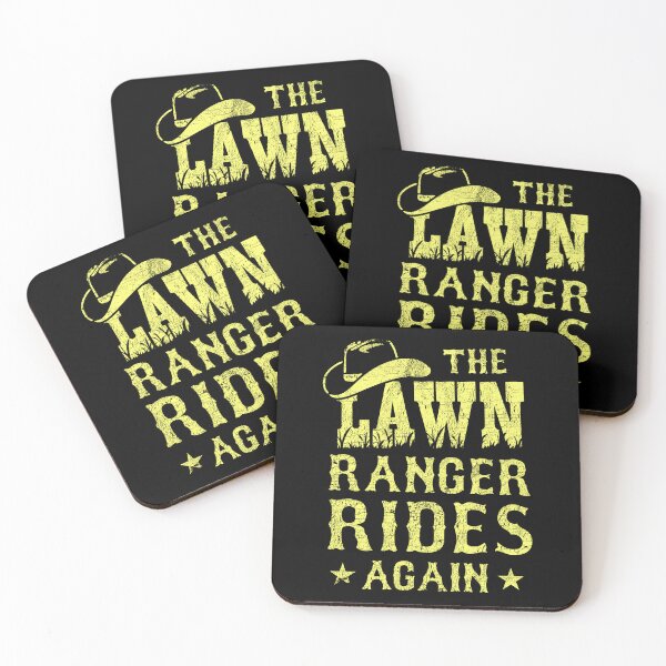 Item preview, Lawn Ranger Funny Lawn Mowing Dad Landscaping Gardener designed and sold by LazyLoungeCo.