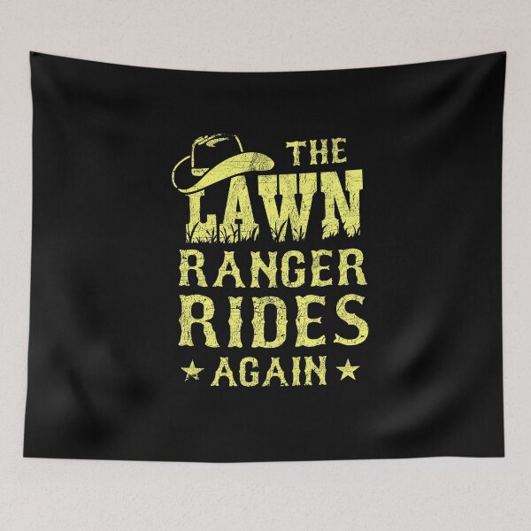 Item preview, Lawn Ranger Funny Lawn Mowing Dad Landscaping Gardener designed and sold by LazyLoungeCo.