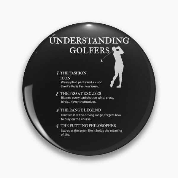 Item preview, Understanding Golfers – Funny Fairway Life Humor – Black designed and sold by PsyFlow35.