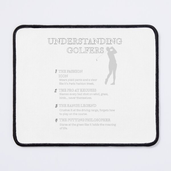 Item preview, Understanding Golfers – Funny Fairway Life Humor – Black designed and sold by PsyFlow35.