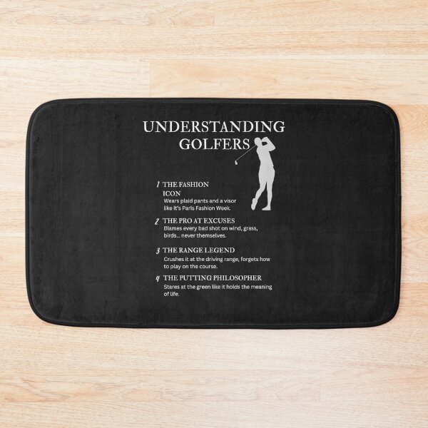 Item preview, Understanding Golfers – Funny Fairway Life Humor – Black designed and sold by PsyFlow35.