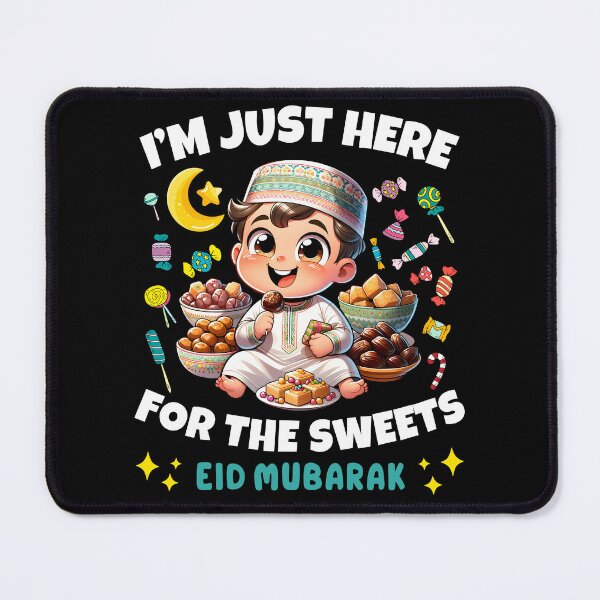 Item preview, Eid Mubarak Kids Funny Happy Eid Al Fitr Eid Al Adha Sweets designed and sold by NUMAcreations.