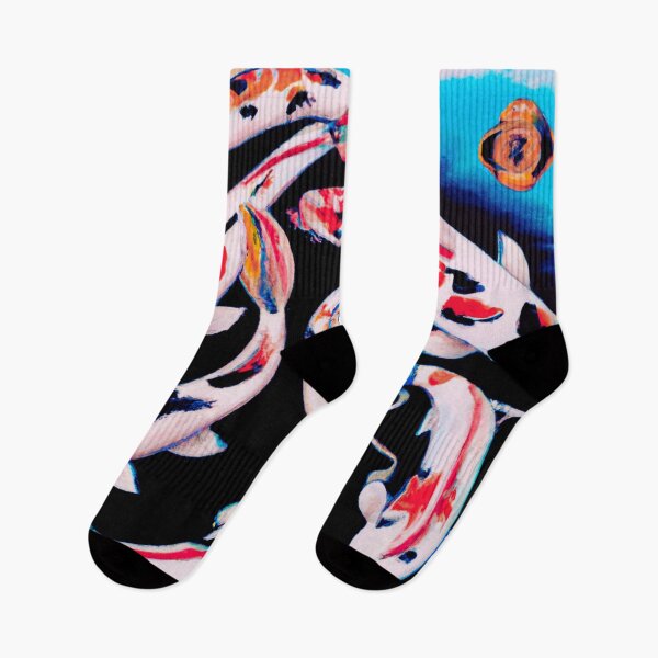 Item preview, japanese Koi Fishes swimming in water designed and sold by MerryCrown.