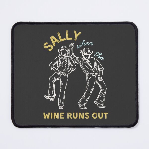 Item preview, Sally, when the wine runs out (black) designed and sold by karma-style.