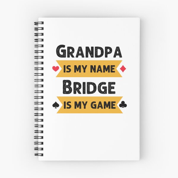 Item preview, Funny Grandpa is my name Bridge is my game Bridge player designed and sold by snowry.