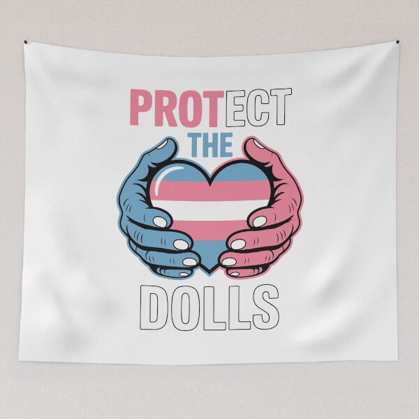 Item preview, Protect The Dolls designed and sold by Angry Swan Designs.