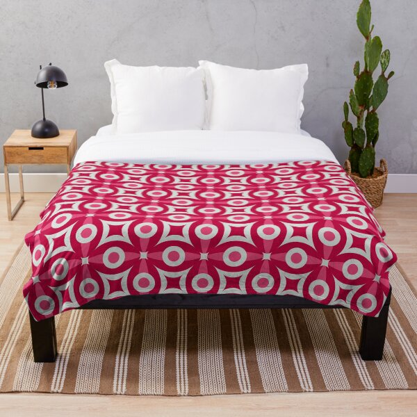 Item preview, Colorful Abstract Geometric Retro Grid Pattern  designed and sold by BWDecorPattern.