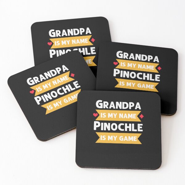 Item preview, Funny Grandpa is my name Pinochle is my game Pinochle humor designed and sold by snowry.