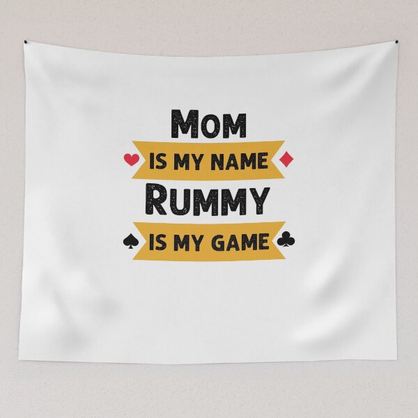 Item preview, Funny Mom is my name Rummy is my game Rummy player joke designed and sold by snowry.