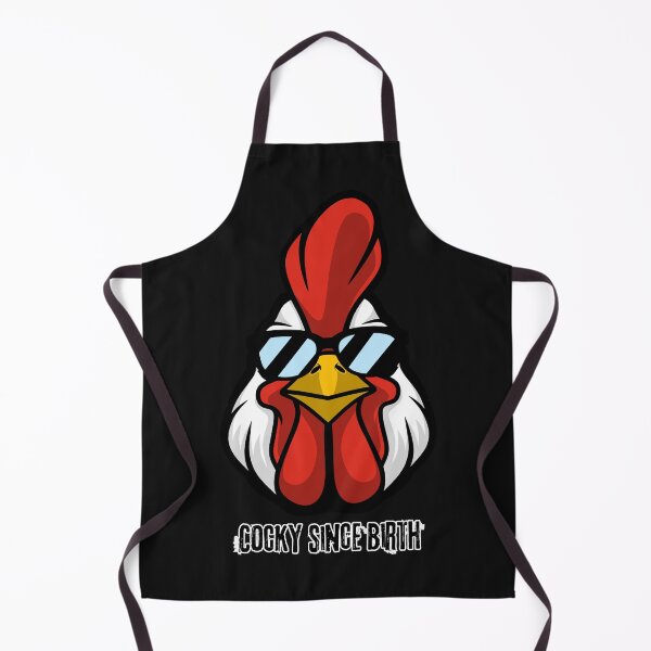 Item preview, Cocky Since Birth Cool Rooster designed and sold by 4-Store.