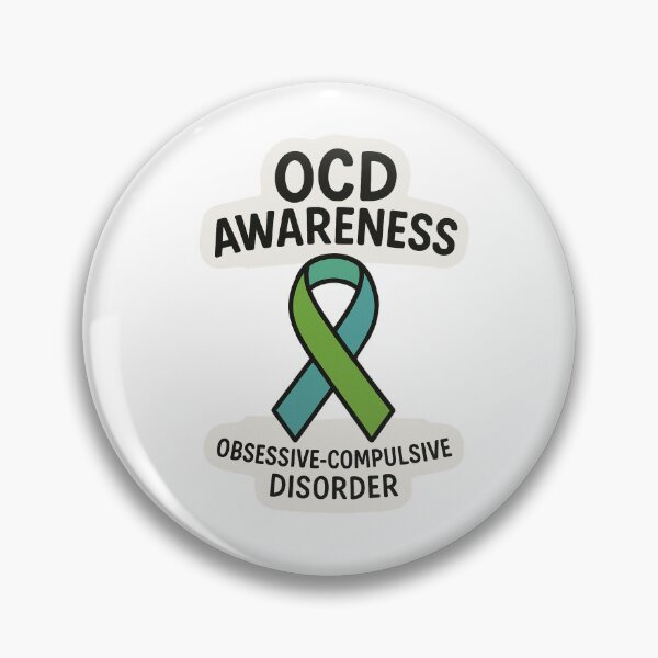 Item preview, OCD Awareness Sticker designed and sold by LookinFreshh.