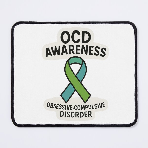 Item preview, OCD Awareness Sticker designed and sold by LookinFreshh.