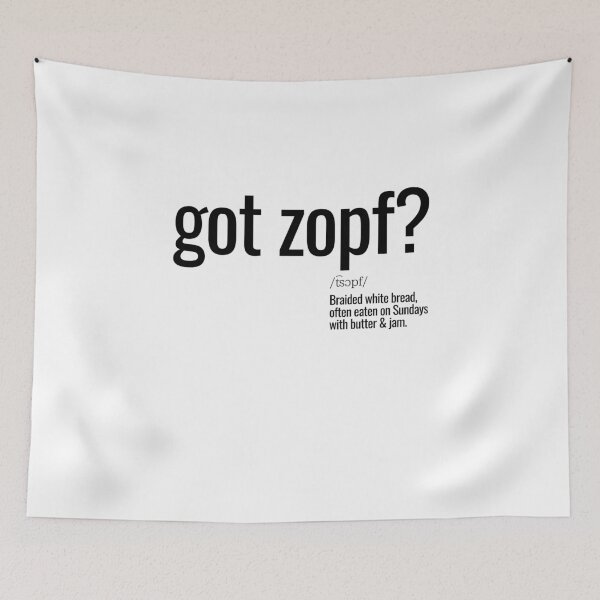 Item preview, got zopf? designed and sold by nature. electrified..
