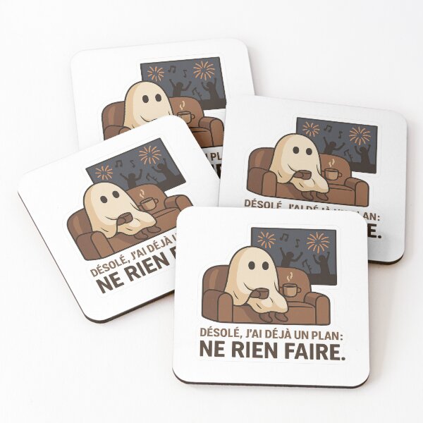 Item preview, Introverted Ghost – "Sorry, I already have a plan: do nothing." designed and sold by Youthinkai.