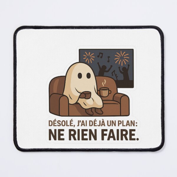 Item preview, Introverted Ghost – "Sorry, I already have a plan: do nothing." designed and sold by Youthinkai.