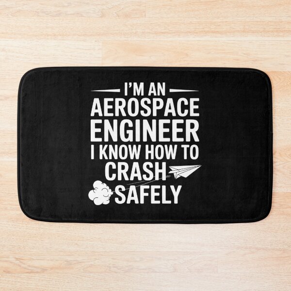 Item preview, Aerospace Engineer Crash Safely Funny Engineering  designed and sold by tmerchtrends.