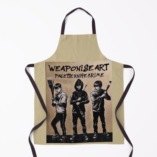 Item preview, Weaponise Art - Palette Knife Crime designed and sold by smadge.