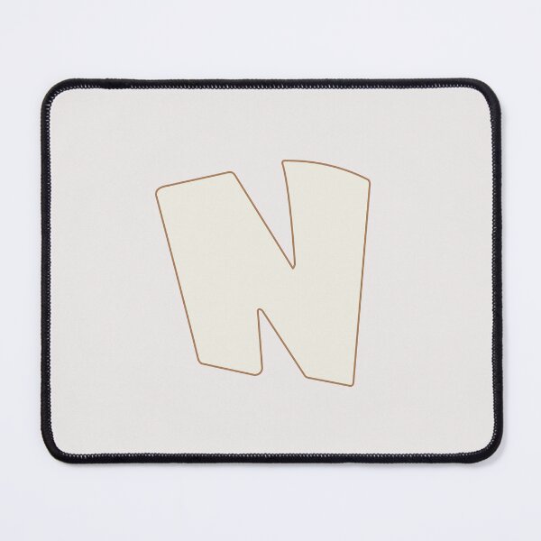 Item preview, letter n white designed and sold by ZiphGames.
