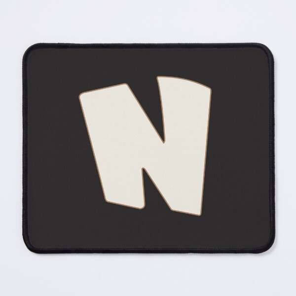 Item preview, letter n white designed and sold by ZiphGames.