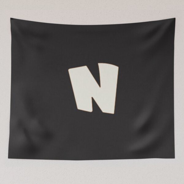 Item preview, letter n white designed and sold by ZiphGames.