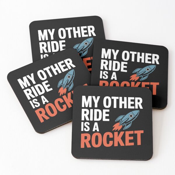 Item preview, Aerospace Engineer My Other Ride Is a Rocket Funny designed and sold by tmerchtrends.