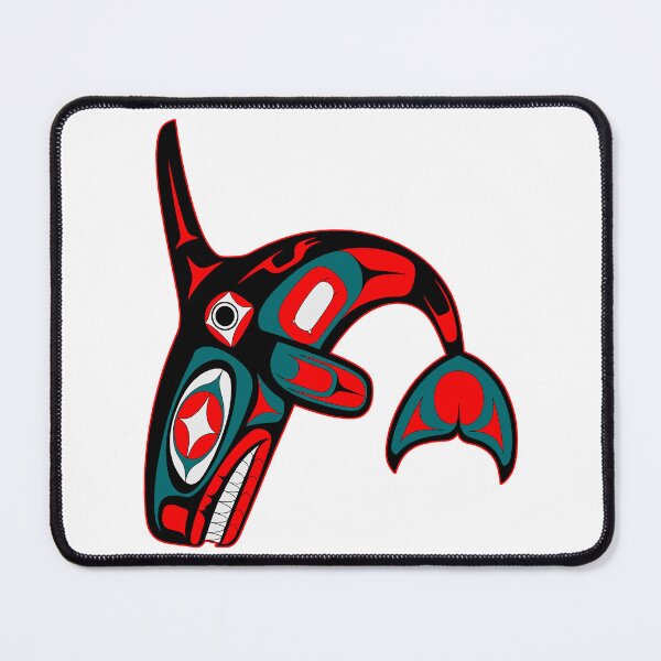 Item preview, Orca Haida designed and sold by Angry Swan Designs.