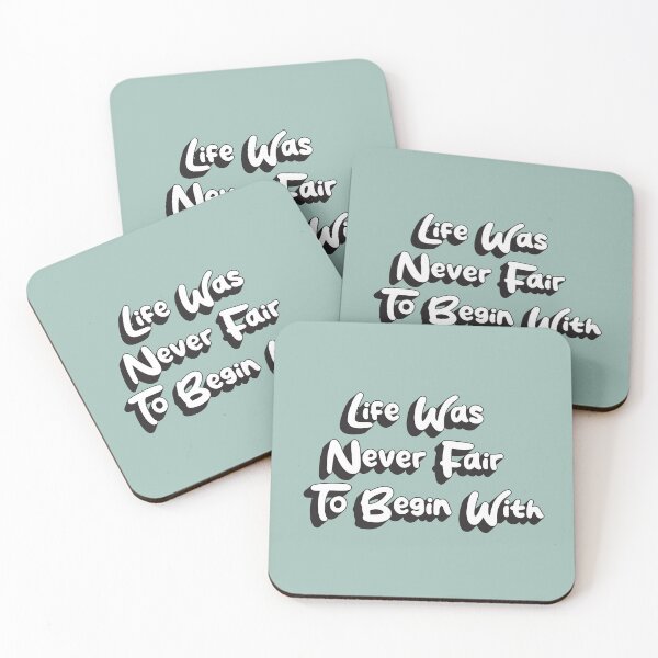 Item preview, Bold Retro Life Was Never Fair To Begin With Typography designed and sold by trepiu.