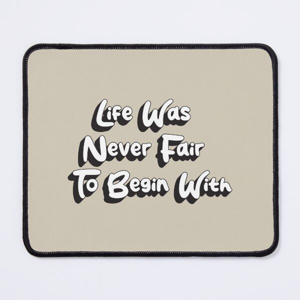 Item preview, Bold Retro Life Was Never Fair To Begin With Typography designed and sold by trepiu.
