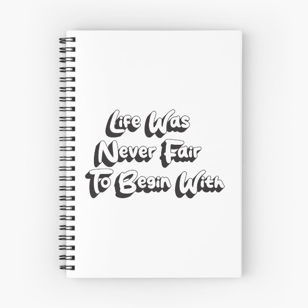 Item preview, Bold Retro Life Was Never Fair To Begin With Typography designed and sold by trepiu.