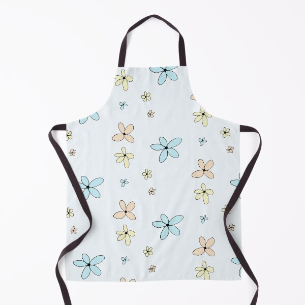 Item preview, Minimal yellow, blue and orange flowers - Ugly designs series designed and sold by Kyokosan98.