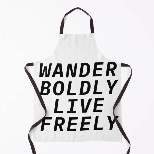 Item preview, Wander Boldly Live Freely designed and sold by Aroczan.