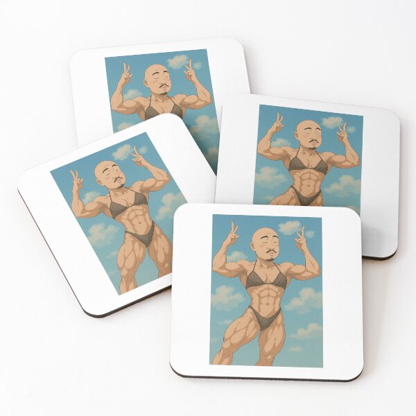 Item preview, Bald Head Baki designed and sold by OppGoblin.