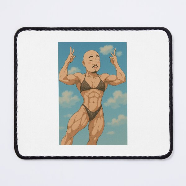 Item preview, Bald Head Baki designed and sold by OppGoblin.