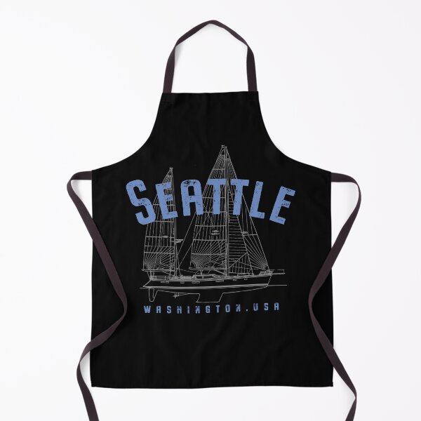 Item preview, Seattle Washington Nautical Sailing Design designed and sold by Futurebeachbum.
