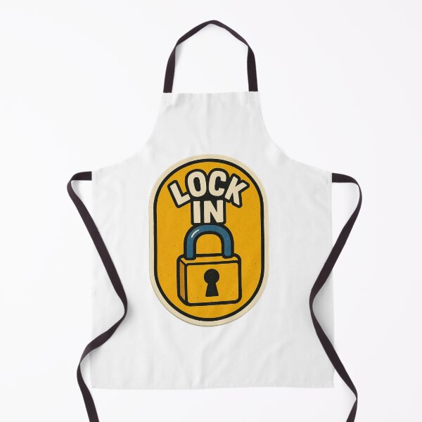 Item preview, Lock in Sticker designed and sold by LookinFreshh.