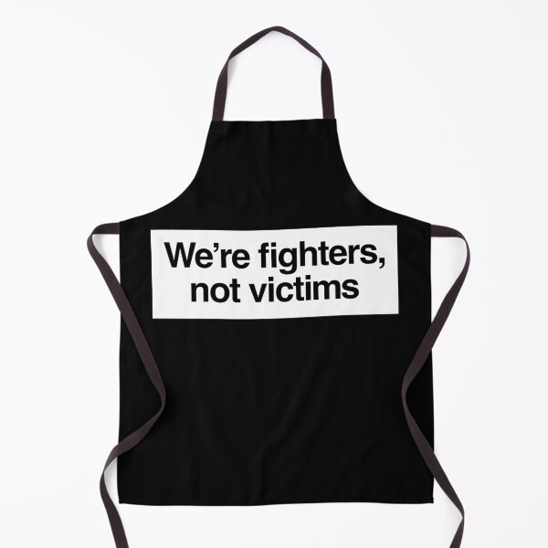 Item preview, We're fighters, not victims DCFC w/c designed and sold by peterdy.