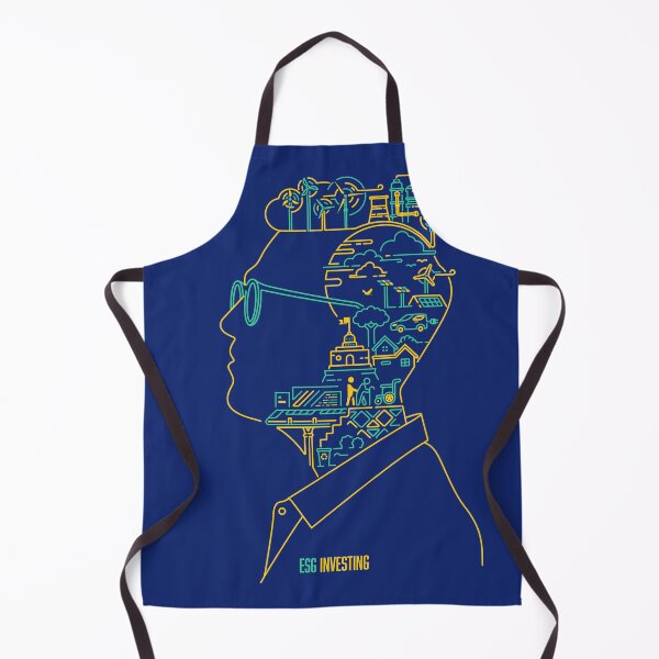 Item preview, ESG investing or sustainable investment, businessman character ESG graphic designed and sold by NiamLab.