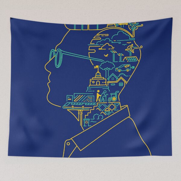 Item preview, ESG investing or sustainable investment, businessman character ESG graphic designed and sold by NiamLab.
